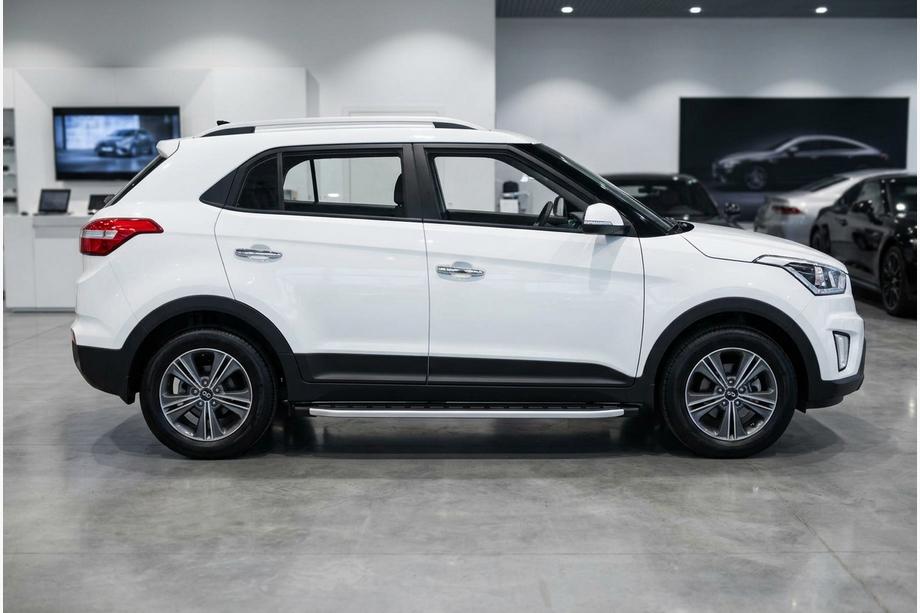 Hyundai Creta 2014–2020 Bočné nášľapy BlackLine (2 ks, hliník) Fotografia 1