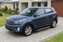 Hyundai Creta 2014–2020 Bočné nášľapy RedLine (2 ks, hliník) fotografia 1