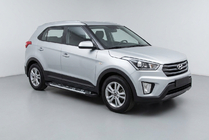 Hyundai Creta 2014–2020 Bočné nášľapy Sunrise (2 ks, hliník) fotografia 1
