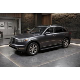 Bočné nášľapy Bosphore Black (2 ks, hliník) Infiniti FX 2003–2008 fotografia 1