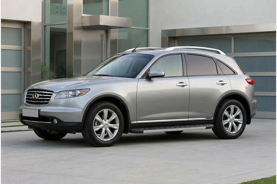 Infiniti FX 2003–2008 Bočné nášľapy Duru (2 ks, hliník) Image