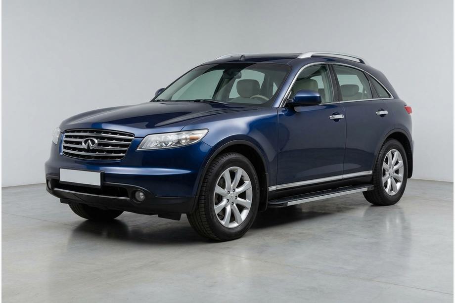 Infiniti FX 2003–2008 Bočné nášľapy Maya V1 (2 ks, hliník) Image
