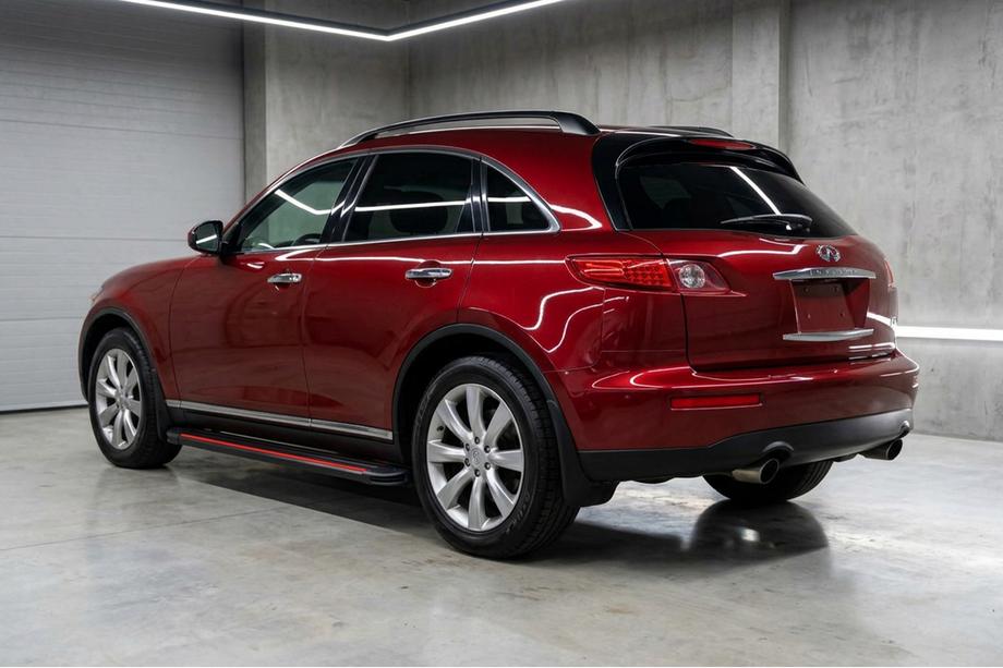 Infiniti FX 2003–2008 Bočné nášľapy Maya Red (2 ks., hliník) Image