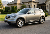Infiniti FX 2003–2008 Bočné nášľapy Maydos V1 (2 ks, hliník) fotografia 1