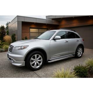 Bočné nášľapy Maydos V2 (2 ks, hliník) Infiniti FX 2003–2008 fotografia 1