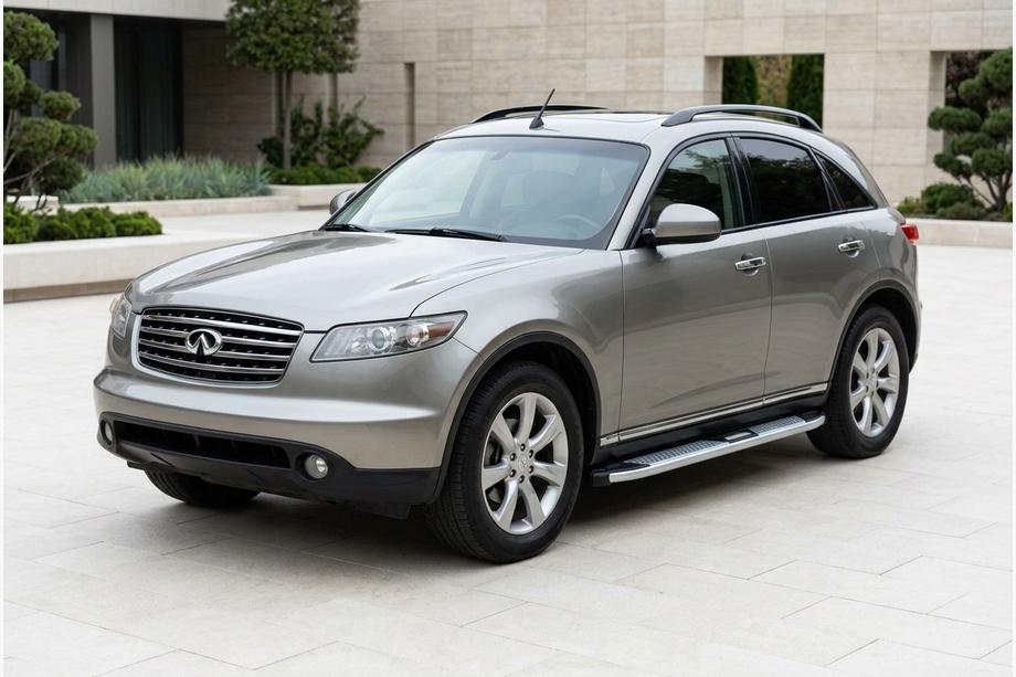 Infiniti FX 2003–2008 Mevsim Grey bočné nášľapy (2 ks, hliník) Image