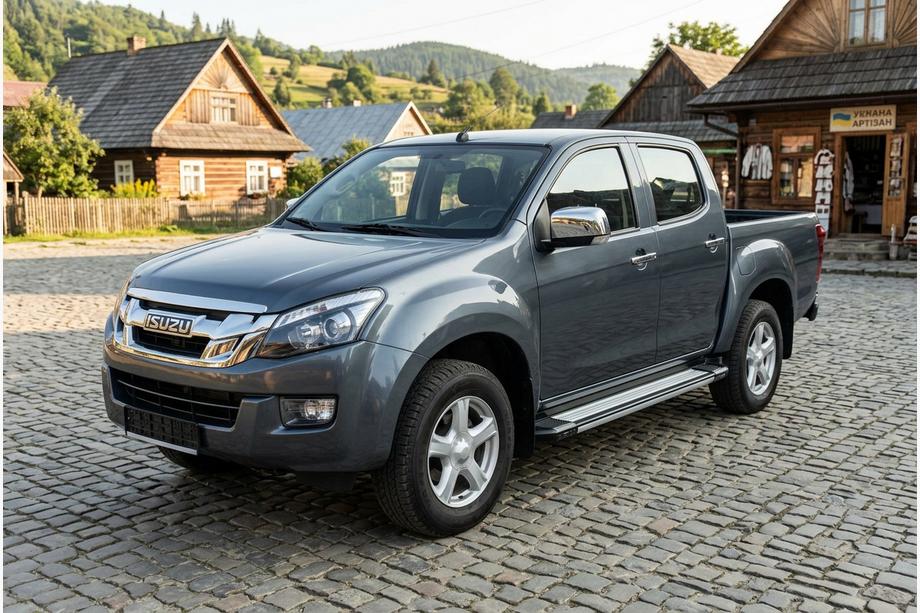 Isuzu D-Max 2011–2019 Bočné nášľapy Rainbow (2 ks, hliník) Image