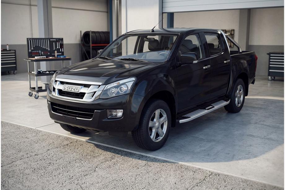 Isuzu D-Max 2011–2019 Mevsim Grey bočné nášľapy (2 ks, hliník) Image