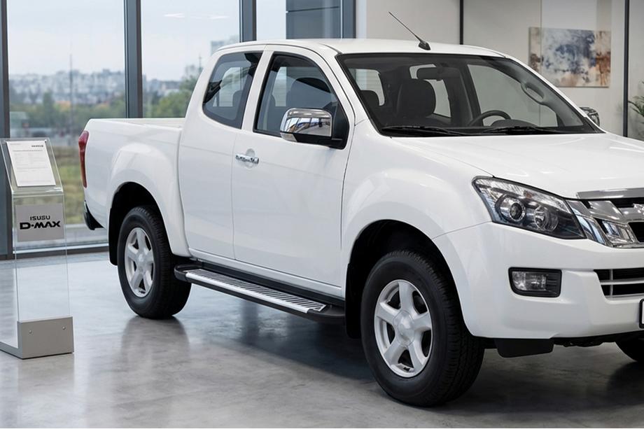 Isuzu D-Max 2011–2019 Bočné prahy Line (2 ks, hliník) Image