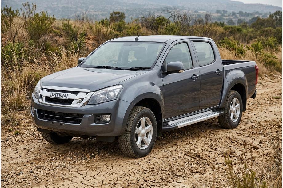 Isuzu D-Max 2011–2019 Bočné nášľapy Vision New Grey (2 ks, hliník) Image