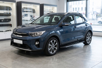 Kia Stonic 2017– Bočné nášľapy Bosphorus Grey (2 ks, hliník) fotografia 1