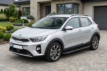 Kia Stonic 2017– Bočné nášľapy Bosphorus Black (2 ks, hliník) fotografia 1