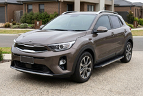 Kia Stonic 2017– Bočné nášľapy Duru (2 ks, hliník) fotografia 1