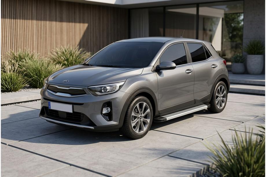 Kia Stonic 2017– Bočné nášľapy Maya V2 (2 ks, hliník) Image