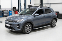 Kia Stonic 2017– Bočné nášľapy Maydos V1 (2 ks, hliník) fotografia 1
