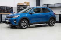 Kia Stonic 2017– Mevsim Grey bočné nášľapy (2 ks, hliník) fotografia 1