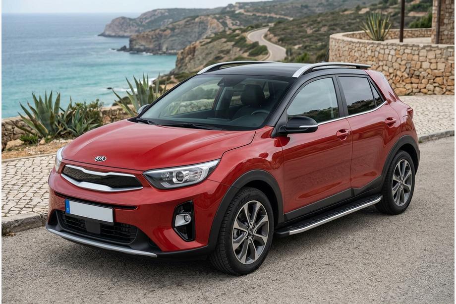 Kia Stonic 2017– Bočné nášľapy Fullmond (2 ks, hliník) Image