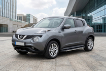 Nissan Juke 2020– Bočné nášľapy Duru (2 ks, hliník) fotografia 1