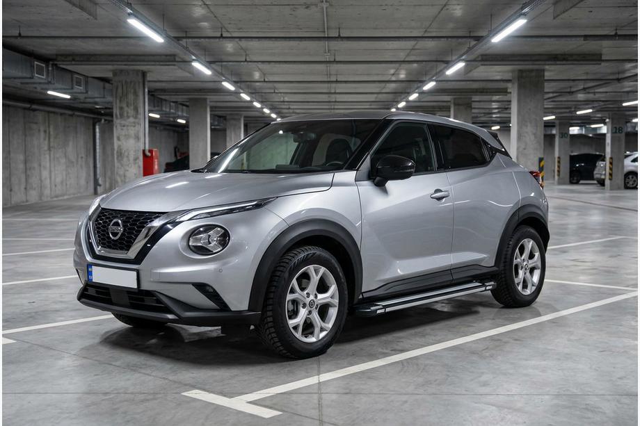 Nissan Juke 2020– Bočné nášľapy Rainbow (2 ks, hliník) Image