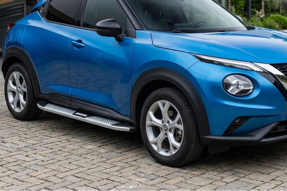 Nissan Juke 2020– Mevsim Grey bočné nášľapy (2 ks, hliník) Image