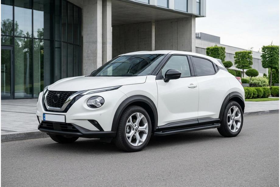 Nissan Juke 2020– Bočné nášľapy Allmond Black (2 ks, hliník) Image