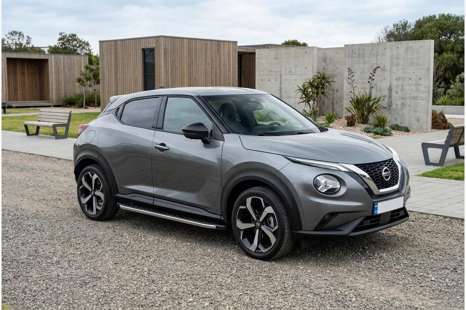 Nissan Juke 2020– Bočné nášľapy BlackLine (2 ks, hliník) Image