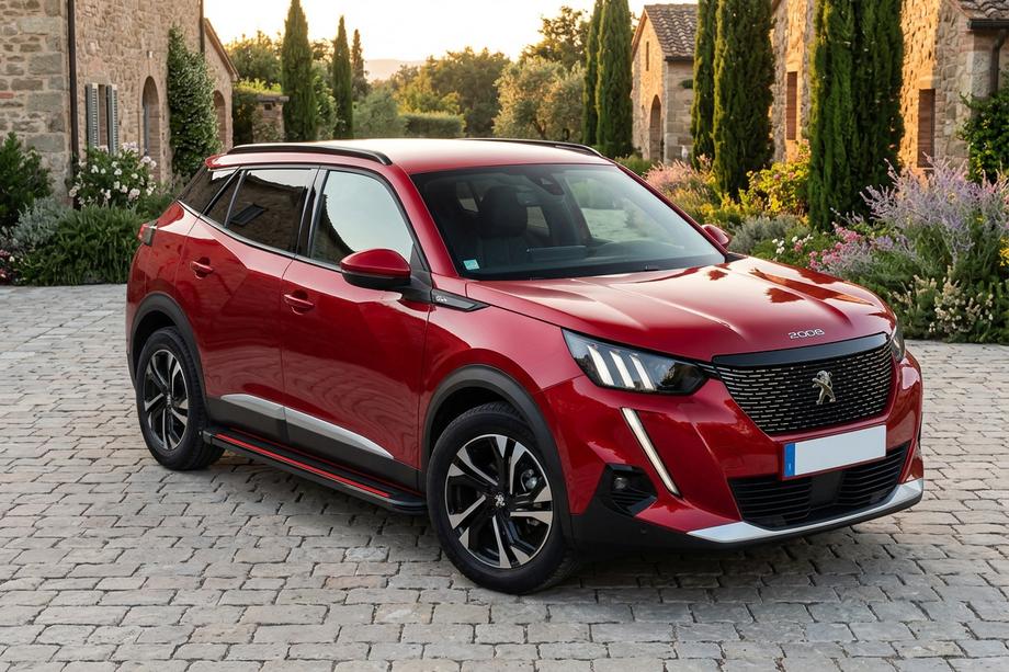 Peugeot 2008 2019– Bočné nášľapy Maya Red (2 ks., hliník) Image