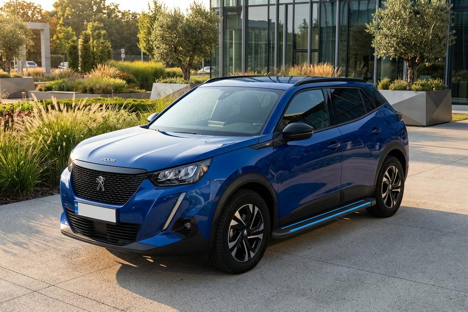 Peugeot 2008 2019– Bočné nášľapy Maya Blue (2 ks, hliník) Image