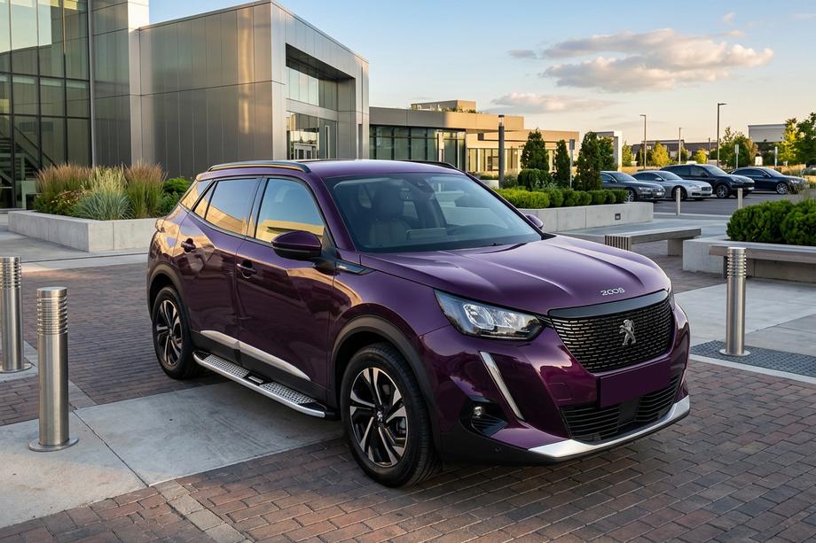 Peugeot 2008 2019– Mevsim Grey bočné nášľapy (2 ks, hliník) Image