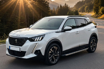 Peugeot 2008 2019– Bočné nášľapy BlackLine (2 ks, hliník) fotografia 1