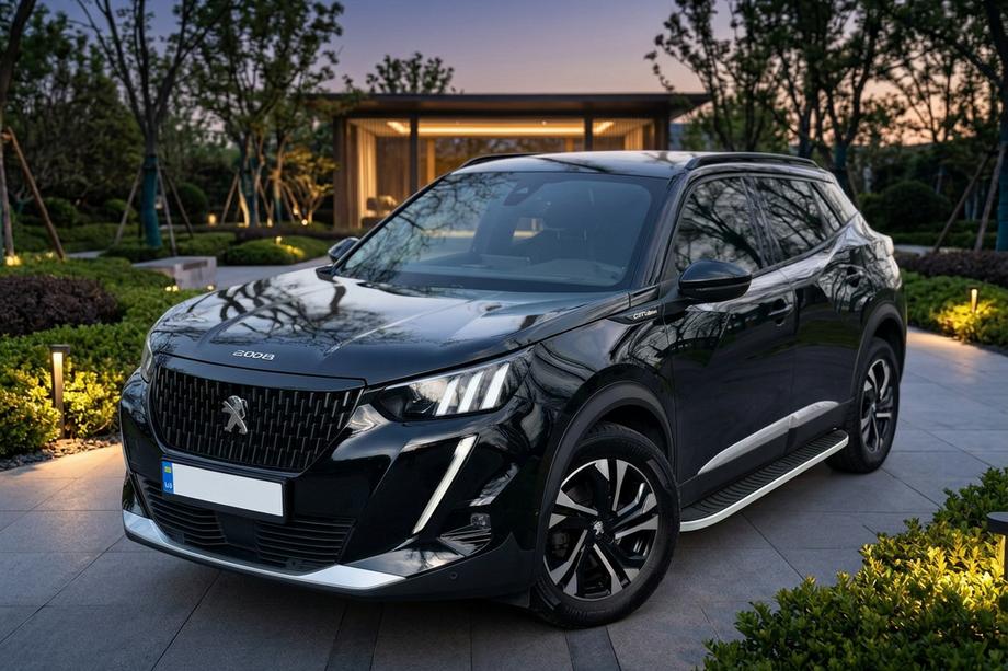 Peugeot 2008 2019– Bočné prahy Tayga Grey (2 ks, hliník) Image