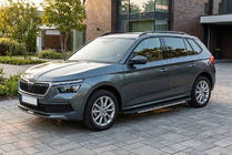 Skoda Kamiq 2019– Bočné prahy Bosphore Grey (2 ks, hliník) fotografia 1
