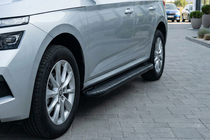 Skoda Kamiq 2019– Bočné nášľapy Bosphore Black (2 ks, hliník) fotografia 1