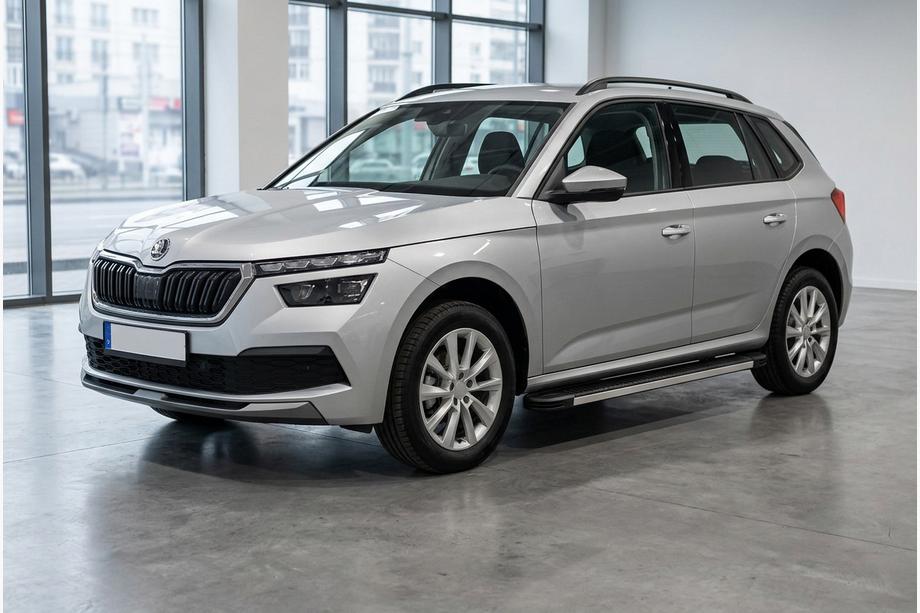 Skoda Kamiq 2019– Bočné nášľapy Maya V1 (2 ks, hliník) Image