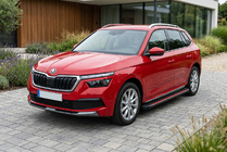 Skoda Kamiq 2019– Bočné nášľapy Maya Red (2 ks., hliník) fotografia 1