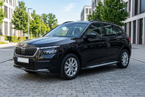 Skoda Kamiq 2019– Bočné nášľapy Allmond Grey (2 ks, hliník) fotografia 1