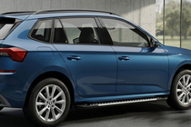 Skoda Kamiq 2019– Bočné prahy Line (2 ks, hliník) fotografia 1
