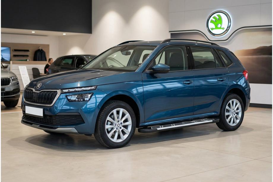 Skoda Kamiq 2019– Bočné nášľapy Sunrise (2 ks, hliník) Image