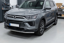 SsangYong Korando 2019– Bočné nášľapy Maya V1 (2 ks, hliník) fotografia 1