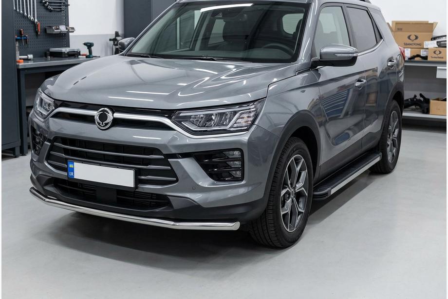 SsangYong Korando 2019– Bočné nášľapy Maya V1 (2 ks, hliník) Image