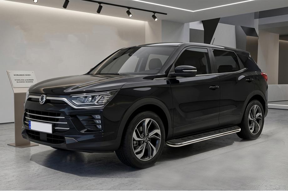 SsangYong Korando 2019– Bočné nášľapy Maydos V1 (2 ks, hliník) Fotografia 1
