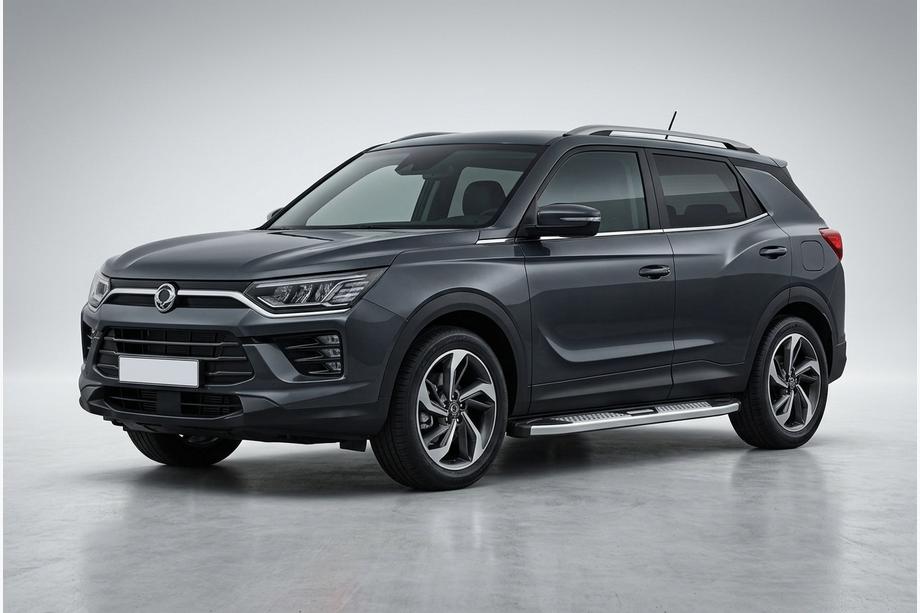 SsangYong Korando 2019– Mevsim Grey bočné nášľapy (2 ks, hliník) Image