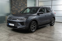 SsangYong Korando 2019– Bočné nášľapy Allmond Black (2 ks, hliník) fotografia 1