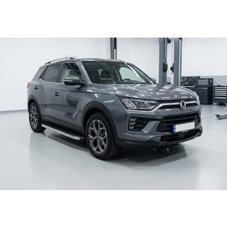 Bočné nášľapy BlackLine (2 ks, hliník) SsangYong Korando 2019– fotografia 1