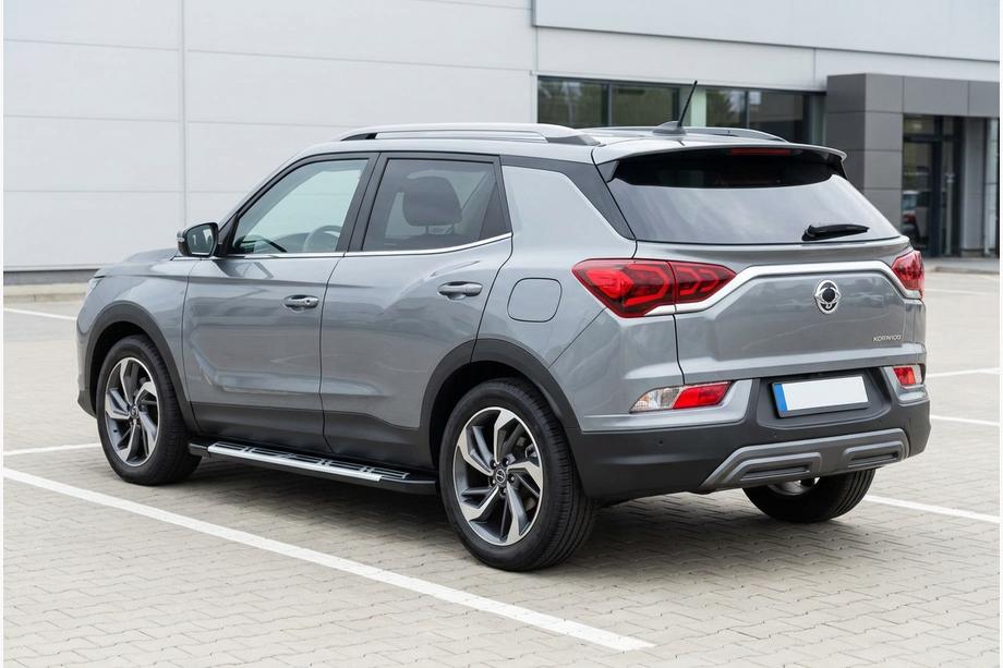 SsangYong Korando 2019– Bočné nášľapy Sunrise (2 ks, hliník) Image
