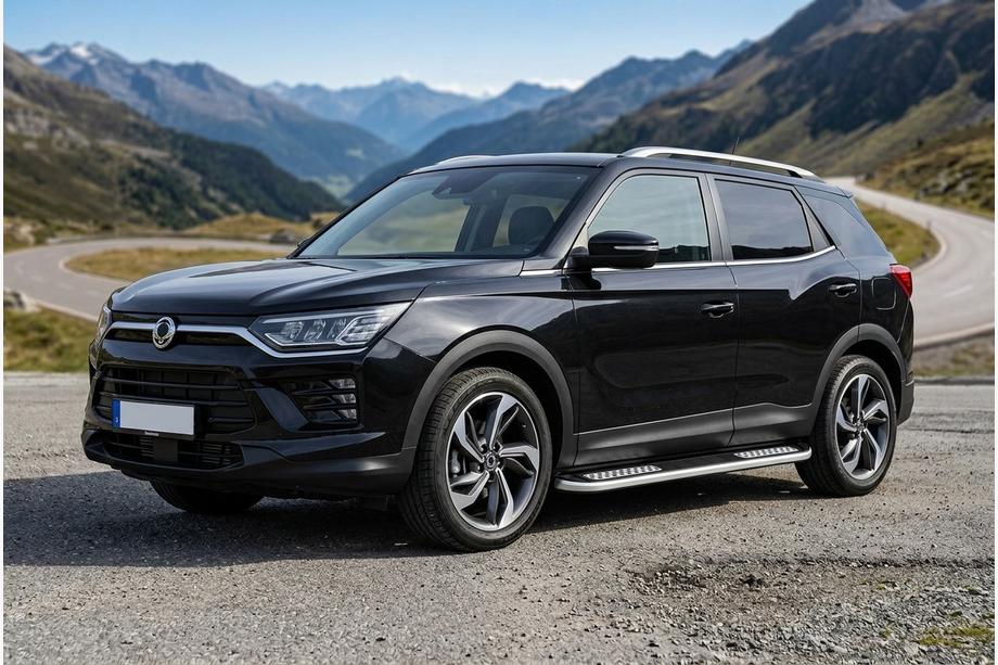 SsangYong Korando 2019– Bočné nášľapy Tayga V2 (2 ks, hliník) Image