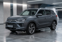 SsangYong Korando 2019– Bočné nášľapy Vision New Black (2 ks, hliník) fotografia 1