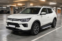SsangYong Korando 2019– Bočné nášľapy Vision New Grey (2 ks, hliník) fotografia 1