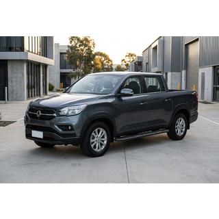 Bočné nášľapy Bosphore Black (2 ks, hliník) SsangYong Musso ІІ 2018– fotografia 1