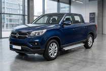 SsangYong Musso II 2018– Bočné nášľapy Maya V2 (2 ks, hliník) fotografia 1
